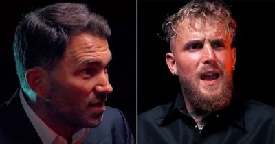 Eddie Hearn reacts after Jake Paul is promised ranking if he beats Tommy Fury