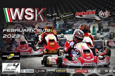 Live: Watch the second round of WSK Super Masters Series