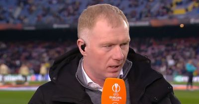Paul Scholes criticises two usual suspects as he blames Man Utd trio for Barcelona goal