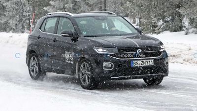 VW T-Cross Facelift Spied For The First Time With Clever Camouflage