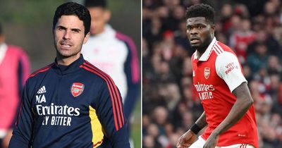 Mikel Arteta provides Thomas Partey injury update ahead of Arsenal's clash vs Aston Villa