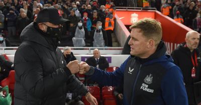 Eddie Howe's brilliant answer when asked if revenge is on the cards against Liverpool and Klopp