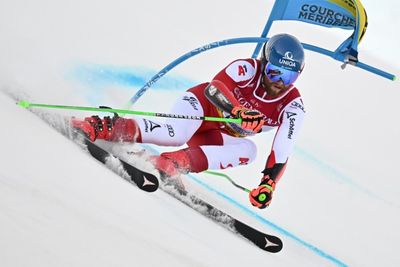 Austria's Schwarz fastest in first leg of world giant slalom