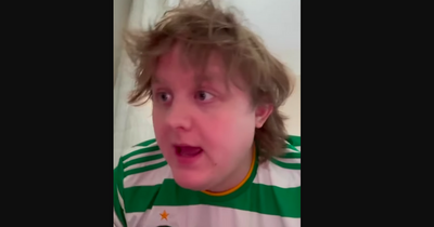 Lewis Capaldi wears Celtic top as he urges fans to buy tickets for final shows of 2023