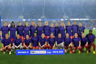 Canada wear purple shirts in protest against level of funding from Canada Soccer