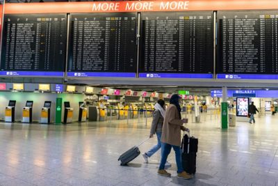 Hundreds of flights axed by German strike