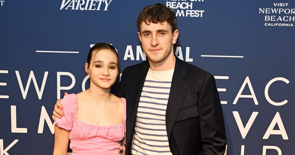 Paul Mescal says young Scots Aftersun actress will…