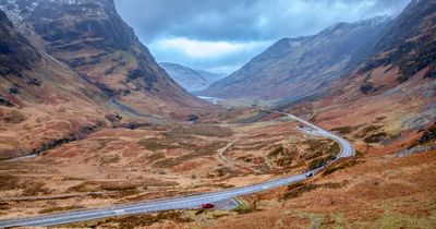 Two spectacular Scottish routes named among top 10 scenic road trips in UK