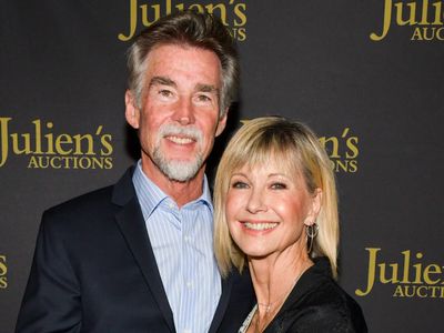 Olivia Newton-John’s husband John Easterling says he still speaks to late Grease star ‘out loud’