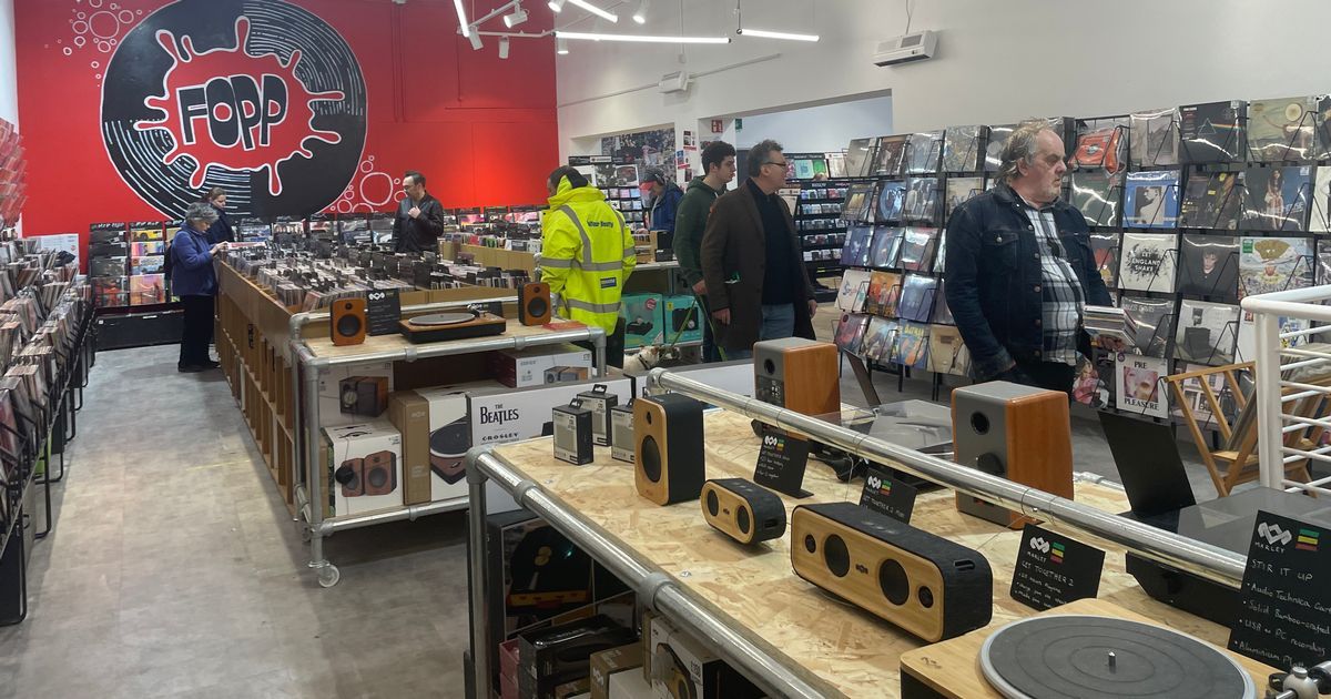 First look inside Edinburgh's new Fopp superstore as…