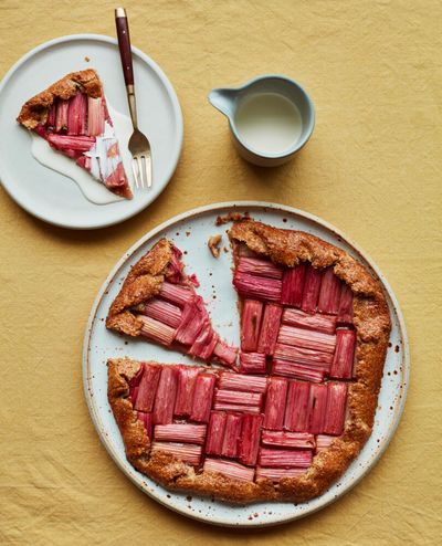 Ravneet Gill’s recipe for rhubarb galette