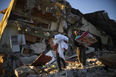 11 days after the quake, a few more survivors are pulled from the rubble in Turkey