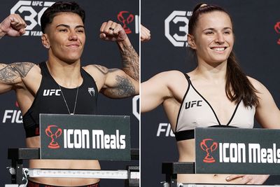 UFC Fight Night 219 video: Jessica Andrade, Erin Blanchfield make weight for main event
