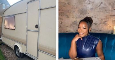 Woman turns £400 caravan into luxury nail salon using TikTok videos