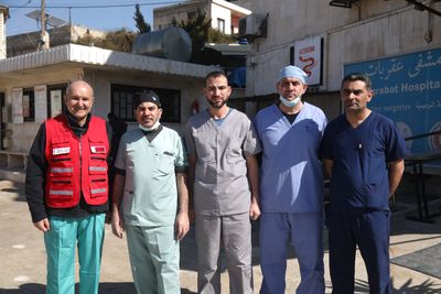 Doctors from Qatar, US work to save quake survivors in NW Syria