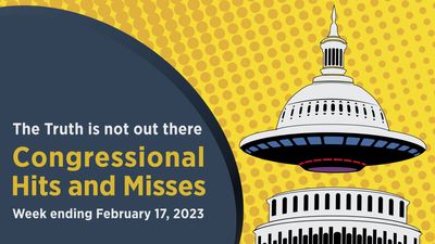 The truth is not out there — Congressional Hits and Misses - Roll Call