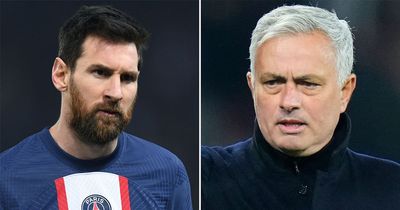 PSG call could set up very awkward reunion between Lionel Messi and Jose Mourinho