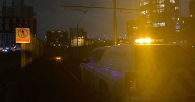 Metrolink line suspended after car driven onto tram tracks