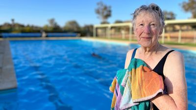 Swimming laps at Darkan pool a morning ritual, source of exercise and friendship