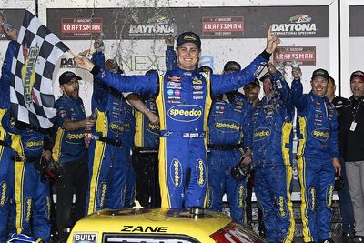 Zane Smith takes rain-shortened NASCAR Truck win at Daytona