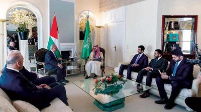 Saudi FM Meets with Palestinian Prime Minister in Munich