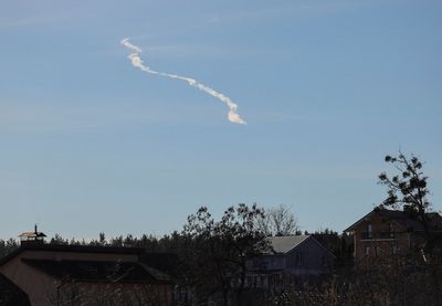 Blasts hit west Ukraine after Russia fires four missiles, officials say