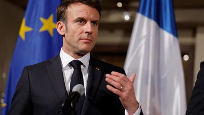 Macron says Russia must be defeated in Ukraine but not 'crushed'