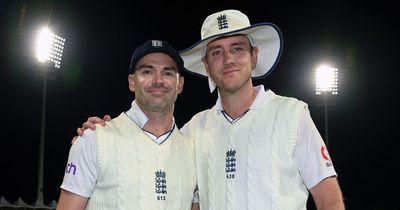 Stuart Broad admits James Anderson is "the reason I'm still going" as duo make history