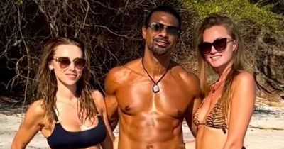 Katherine Ryan grills David Haye about his relationship with Una Healy as he 'confirms' throuple