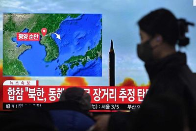 North Korean missile lands in Japanese waters