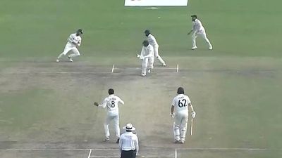 Watch: Shreyas Iyer pulls off a spectacular reflex catch to dismiss Usman Khawaja