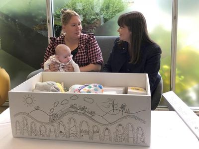 Quarter of a million baby boxes delivered to families in Scotland