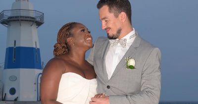 Strictly's Motsi Mabuse stuns in wedding dress as she renews vows in the Maldives