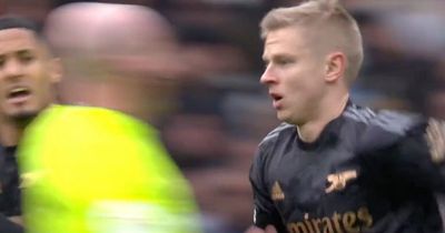 Oleksandr Zinchenko's reaction to Arsenal goal says everything about role in title bid