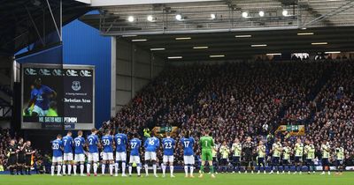 Leeds United join Christian Atsu tributes as Goodison Park pays respects to former Everton star