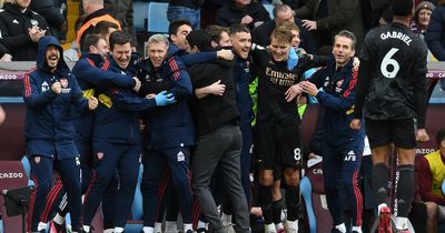 Arsenal and Aston Villa staff in furious bust-up in PRESS BOX after late winning goals