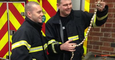 Dublin Fire Brigade rattle up throwback photos of snake rescue