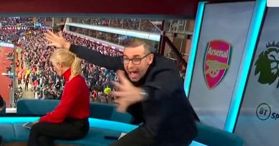 Martin Keown can't help himself after Emi Martinez's "ironic" own goal saves Arsenal