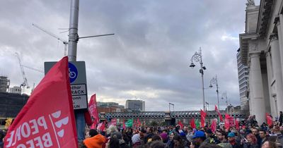 Thousands of people attend 'Ireland For All' rally in city centre