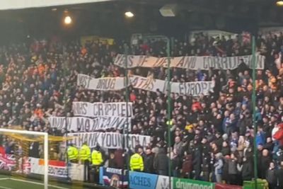 Rangers fans in furious 'lies and corruption' Nicola Sturgeon farewell message