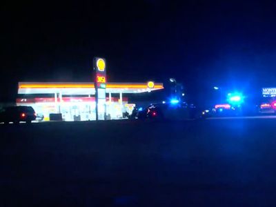 Nine children aged five to 17 are injured in mass shooting at Georgia gas station