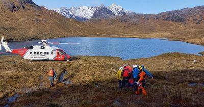 Missing hiker traced after being stuck on Scots hillside for two days during Storm Otto