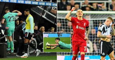 Newcastle United 0-2 Liverpool: Red card horror for Nick Pope as unbeaten run goes tumbling