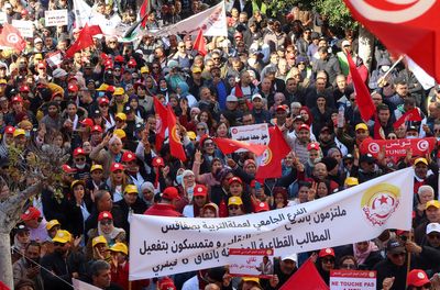 Tunisia expels European trade union chief for taking part in protest