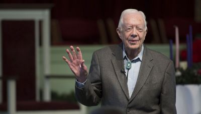 Former President Jimmy Carter enters home hospice care in Georgia
