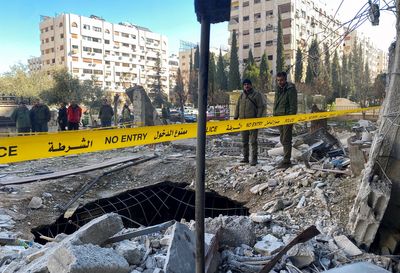 Israeli missile strikes building in central Damascus, five dead