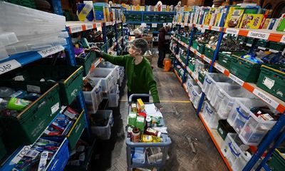 Revealed: record number of households in UK depending on food banks