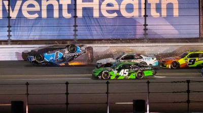 NASCAR Xfinity Series’s Season Opener Sees a Car Flip in Chaotic Overtime