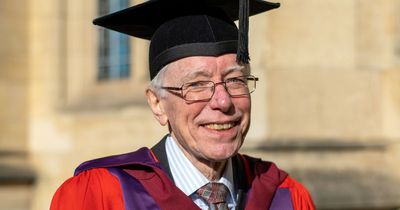 Bristol student has finally graduated more than 50 years after he started his PhD