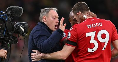 How Nottingham Forest dressing room celebrated Chris Wood goal against Manchester City